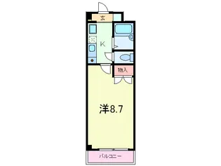 モトヤマコルティ-レ【2階】の間取り