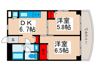 カスタムホームズ浦安【4階】の間取り