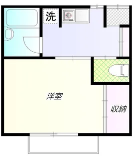 サンエール根津B【2階】の間取り