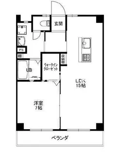 フローラ上沢【4階】の間取り