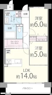 ネクスト吉塚【3階】の間取り