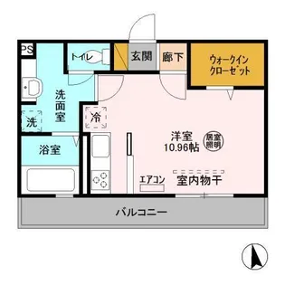 フォーチュンVI【3階】の間取り