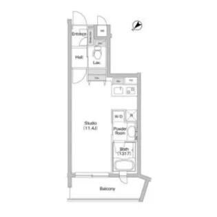 コンフォリア用賀【4階】の間取り