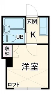 リバープール【1階】の間取り