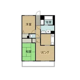 キャンベルハイツ綱島【3階】の間取り