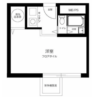 プライム赤坂【4階】の間取り