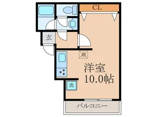 マルベリーハイツ【1階】の間取り