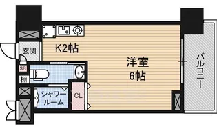 DAIWA RESIDENCE FUDANOTSUJI【2階】の間取り