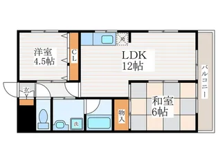 浜庄ビル【5階】の間取り