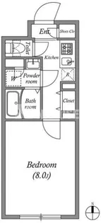 ルネサンスコート中目黒【3階】の間取り