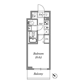 THE PASEO新小岩【3階】の間取り