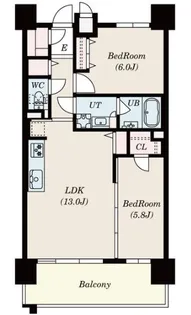 S-RESIDENCE本郷II【7階】の間取り