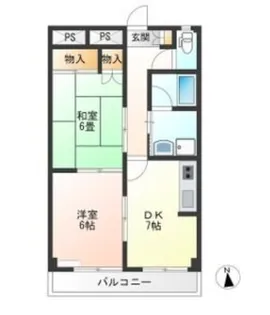 アメニティフラット【3階】の間取り