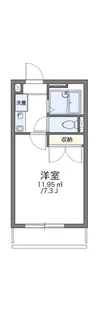 レオパレスガーデンビレッジ【2階】の間取り