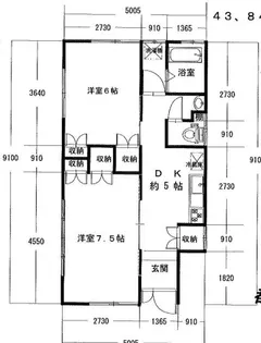 トラムサイド【1階】の間取り