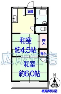 TABATA apartment(田端荘)【1階】の間取り