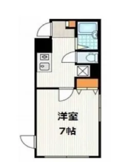 シャルムドミール成増【1階】の間取り