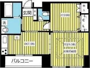 HF仙台レジデンスEAST【11階】の間取り