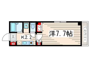 カーサ臨海【2階】の間取り