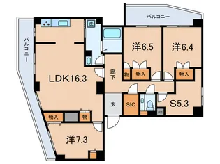 ブロード大塚【8階】の間取り