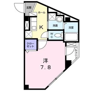 東京都足立区足立1【マンション】の間取り