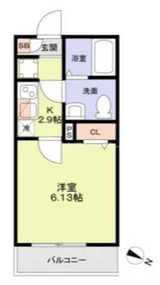 miam幕張【3階】の間取り
