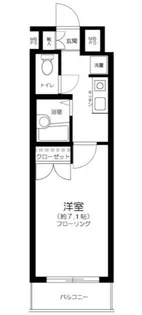 ロイヤルアメニティー白金【2階】の間取り