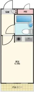 クリオ日野壱番館【3階】の間取り