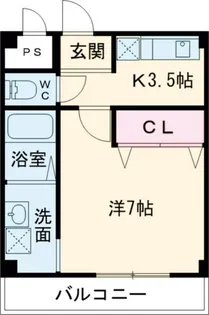 シャルト藤原【2階】の間取り