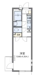 葵芳 1号館【2階】の間取り