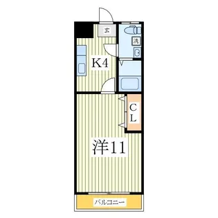 コーポ小林【2階】の間取り