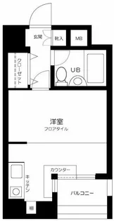 メゾン・ド・ヴィレ東神田【5階】の間取り