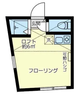 ユナイト小向ララミー【2階】の間取り
