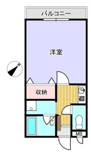 御嵩サンクチュアリ【3階】の間取り