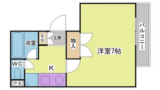 ノースコート【2階】の間取り