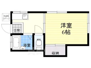 茂ハイツ【1階】の間取り