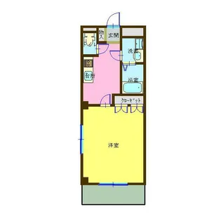 グランベルコート南町【2階】の間取り