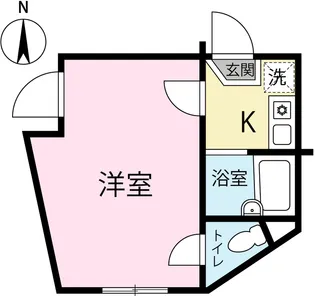 Amitie Kamata【2階】の間取り