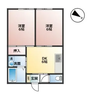 東和開発第二ビル【1階】の間取り