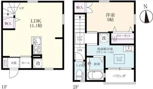 プレミアムアイランド久池井IIの間取り
