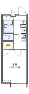 レオパレスグランドKIII【1階】の間取り
