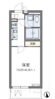 ヴィアロ上板橋レジデンス【2階】の間取り