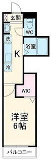 MELDIA京成大和田II【2階】の間取り