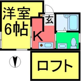 フォルトゥーナ新小岩【2階】の間取り