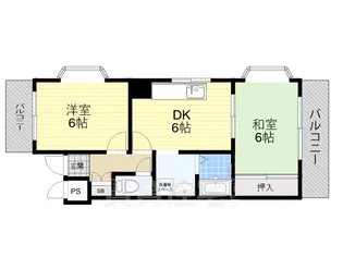 シャンボール淀川3【5階】の間取り