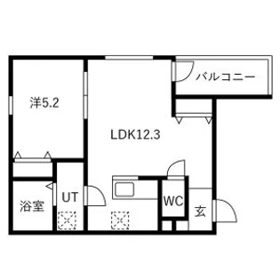 プリシェール神宮南【3階】の間取り