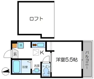 モンテリオ新小岩【3階】の間取り