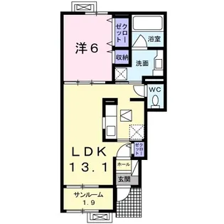 OWL(アウル)- IV【1階】の間取り