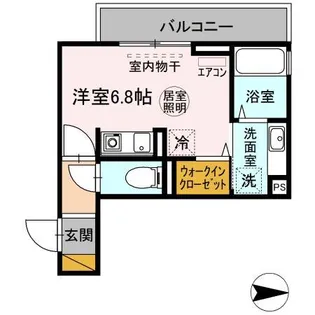アセットさち【2階】の間取り