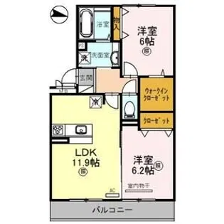 Casa Paso(カーサパソ)【2階】の間取り